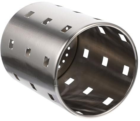 CONGARTENO Porta Cubiertos Soporte Para Cucharas Almacenamiento Utensilios Acero Inoxidable