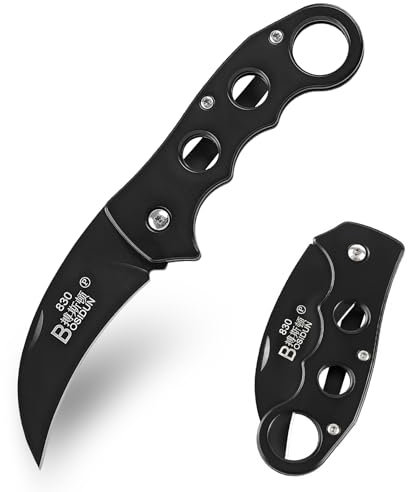 Lost Deer Cervo perduto in acciaio inox multiuso coltello da caccia portatile con clip da tasca, multiuso coltello antiscivolo, regali per gli uomini