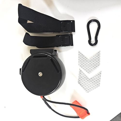 CEMOFE Bicycle Tow Strap Bike Towing Rope Bike Tow Rope for Kids Retractable with Reflective Strap & Sticker Portable Universal Safe Traction for Parent-Child Pull 2m
