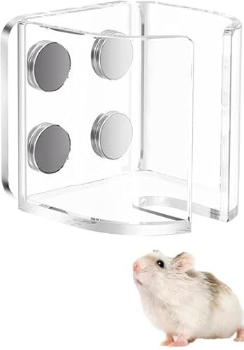 Water Bottle Holder for Hamster Small Animals Bottle Stand Water Dispenser Holder Water Feeder Brackets for Rat Rabbit Gerbil Chinchilla