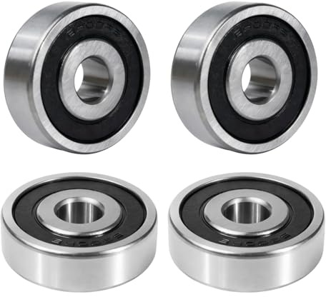 ​​Flewdart 4 Stück 6300 2RS Kugellager 10x35x11mm, 6300-2RS 6300RS abgedichtet aus Kohlenstoffstahl für Maschinen und Werkzeuge​​ (6300RS 4pcs)