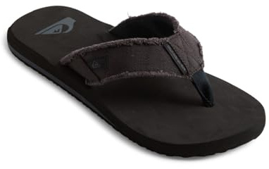 Quiksilver Herren Monkey Abyss - Sandals For Men Zehentrenner, Schwarz Schwarz Schwarz Braun Xkkc, 47 EU