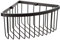 TATAY Panier Black, en Aluminium anodisé Noir Mat, Design Moderne, d’Angle et de Grande capacité, idéal pour Gagner de l’Espace.