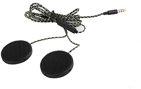 EBTOOLS For Helmet Headphones-Motorcycle Helmet Headset Headphone Speakers Wired Helmet Headphones Motorcycle Helmet Audio Headset Support Hands-Free Calling 3.5 Mm Noise Canceling Headset