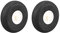 sourcing map RC Airplane Wheels - 2PCS RC Airplane Aircraft Sponge Wheels 2 Inch x 0.1 Inch