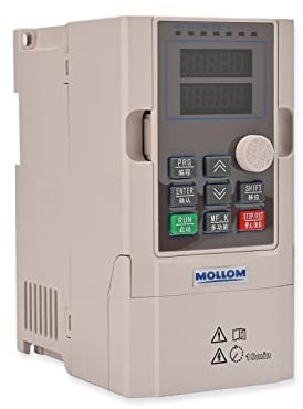 Mollom VFD 3KW 4HP 13A 220V Entrée Monophasée ou Triphasée vers Sortie Triphasée 0-3000 Hz Variateur de Fréquence Inverter pour Contrôle de Vitesse de Moteur de Broche CNC