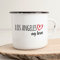 Huuraa Emaille Tasse Los Angeles my love Geschenk Kaffeebecher Vintage 300ml Los Angeles Geschenkidee