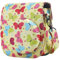 QIYWFA Instant Kamera Schützend Fall Kompatibel mit Fujifilm Instax Mini 12/11/9/8/8+ Instan Kamera Sanft PU Leder Tasche mit Tasche und Abnehmbarer Schultergurt(Yellow Butterfly)