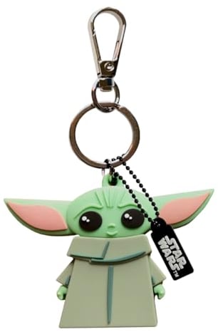 WONDEE Star Wars Mandalorian Baby Yoda [ 2 en 1 Pendrive + Llavero Original ] con Memoria Usb 32 gb de Grogu - Usb Pendrives originales para Regalar con funcionalidad llavero - Star Wars Regalos