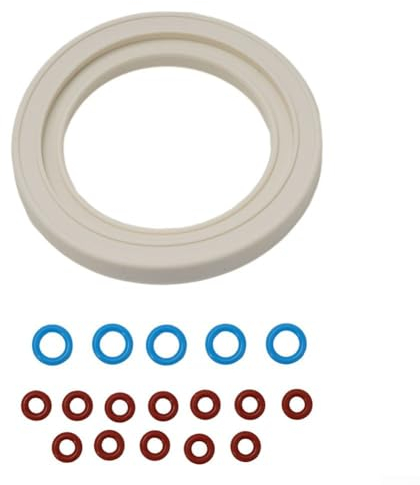 Silicone O-Ring Seal Repair Kit Compatible with BES900 BES920 BES980 Espresso Machines - 18 Piece Set Includes Boiler Probe and Hose Gaskets
