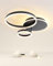 MOUNM LED Deckenleuchte Dimmbar 3000K - 6000K, Lampe Wohnzimmer 54W 5400lm, Schlafzimmerlampe für Schlafzimmer, Küchen,Flure,Balkone,Haustüren,Kinderzimmer, 65 * 50 * 8cm Moderne LED Deckenleuchte