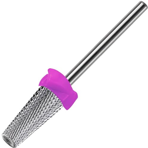 HungGato 5 in 1 Nail Drill Bits, Professional Carbide Tungsten Multi-Function Electric File for Gel & Acrylic, Manicure Pedicure Cuticle Gel Polishing, Technicians Bits for Salon & Home (XXF)
