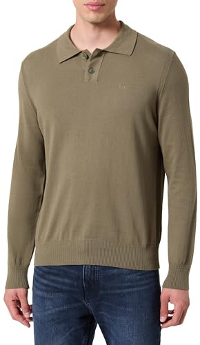 BOSS Men's Asac_pl Knitted_Sweater, 342open Green, XXL