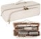 Veki Travel Carrying Case for Shark Flexstyle, Airwrap. Organizer for Shark Flexstyle/FlexFusion/SpeedStyle, Stylers and Accessories, Hair Tools Travel Bag, Hair Dryer 2 In 1 Storage Bag, White,