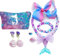 XIEXIESHER Meerjungfrau Kinder Schmuckset, Meerjungfra Kinderschmuck, Mermaid Tasche, für Geburtstagsgeschenke, Meerjungfrau Party, Weihnachten Geschenke für Mädchen ab 3 Jahren
