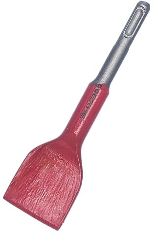 WERHE® Scalpello SDS Plus 40 x 150 - Scalpello piatto per scalpellare il calcestruzzo - Scalpello per rimuovere le piastrelle - Accessori per trapani e martelli demolitori