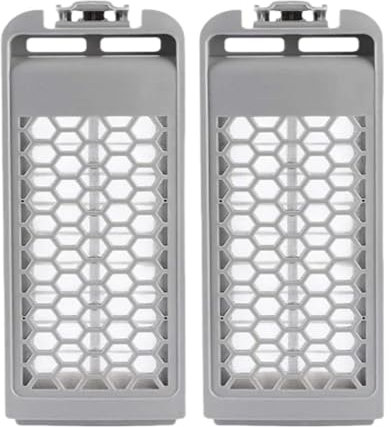 2 Stück Filterbox for Waschmaschine, kompatibel mit Samsung WA406DJHDWR/SA Flusenfilter for Waschmaschine DC63-0102196A/DC63-01021A