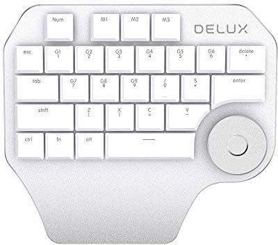 Clavier design T11 avec cadran intelligent, 3 touches personnalisées, multifonction, programmable pour Windows Mac OS, logiciel de conception en aluminium, finition de qualité supérieure, axe