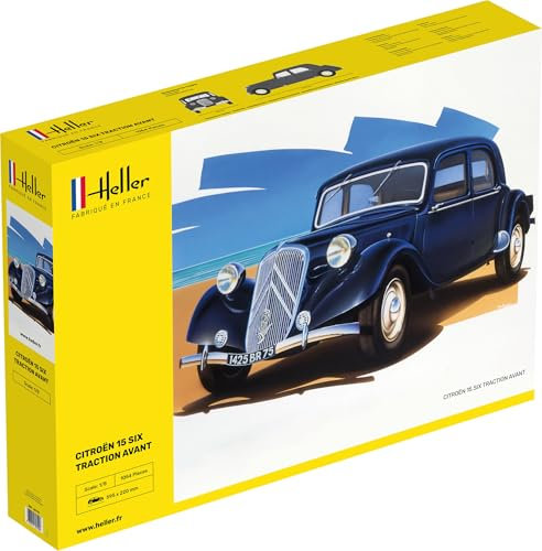 Heller - 80799 - Construction Et Maquettes - Citroen 15 Cv - Echelle 1/8ème