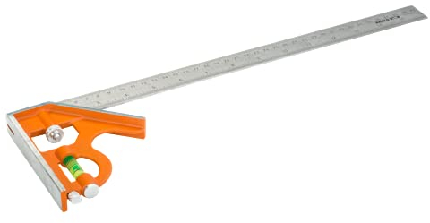 Bahco Winkelschmiege, Skalen L. 16 in, 400mm aus Edelstahl, mit Schreiber