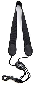 RICO Saxophongurt für Sopran- und Altsaxophon, Nylon, Karabinerhaken