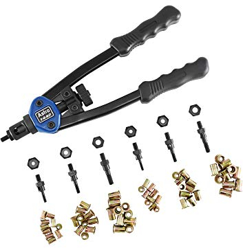Astro Pneumatic Tool 13 Metric SAE W Rivet Nut Set 60 Pcs 1442