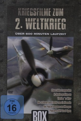 Kriegsfilme zum 2. Weltkrieg - Metallbox [2 DVDs]