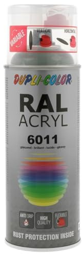 Dupli-Color 349676 RAL-Acryl-Spray 6011, 400 ml, Resedagrün Glanz