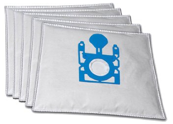 5 Staubsaugerbeutel kompatibel für Siemens Super C electronic 610 mit Plastikverschluss