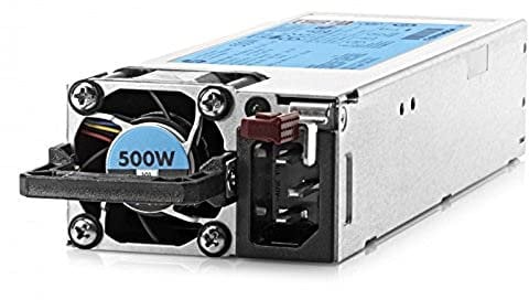 Hewlett Packard Enterprise 500W Flex Slot Platinum - Fuente de alimentación (100-240 V, 50-60 Hz, 80 Plus Platinum, Servidor, Gris, Flex Slot)