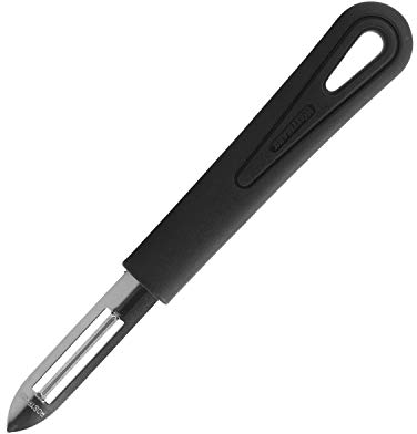 Westmark Pelaverdure con lama fissa, Gentle, Acciaio inox, Nero, 28062270