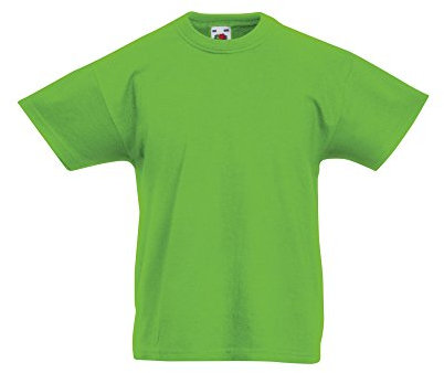 Fruit of the Loom Childrens/Kids Original Short Sleeve T-Shirt (9-11 Years) (Lime)