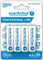 everActive Akku AA 2600 mAh 4 Stück, NI-MH, Mignon R6, wiederaufladbar, vorgeladen, höchster Leistung, Professional Line 1.2V, 1 Blisterkarte, Weiss