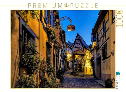 CALVENDO Puzzle Eguisheim | 1000 Teile Lege-Größe 64 x 48 cm Foto-Puzzle für glückliche Stunden