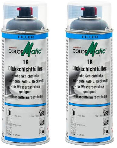 COLORMATIC 2x 400ml 1K Dickschichtfüller
