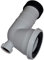 90 Degree Bent Toilet Pan Connector & 32mm Boss