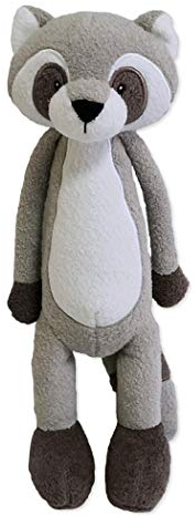 Inwolino 7733 - Schlenkerwaschbär Walter, grau, 32 cm, Kuscheltier, Waschbär
