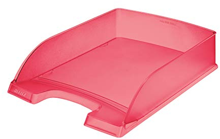 Leitz Plus Briefablage Standard A4 (10er Pack, Frozen Rot)