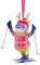 Hänger Ski-Rentier - Christbaumschmuck Anhänger - 12156 GIFTCOMPANY