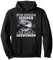 Zum Angeln geboren zur Schule gezwungen, Forelle Angler Pullover Hoodie