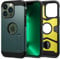 Spigen Tough Armor Hülle Kompatibel mit iPhone 13 Pro -Midnight Grün