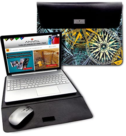 ANVAL Funda para Samsung Galaxy Book 2 Pro 15,6 - Ordenador portátil, Funda Protectora, Laptop, Notebook - Compatible 15,6 Pulgadas - h