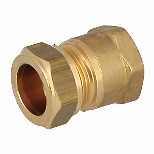 Übergänge mit Innengewinde/Kupferrohre und Weichstahlrohre/Temperaturbeständigkeit für Solar-, Klima- und Heizungsanlagen (IG 3/4 Zoll x 18 mm)