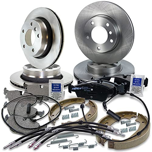 ATEC Germany Bremsenset inkl. Bremsscheiben Vorne Ø 286 mm Belüftet + | Kompatibel mit: BMW 3, 3 Cabriolet, 3 Compact, 3 Coupe, 3 Touring