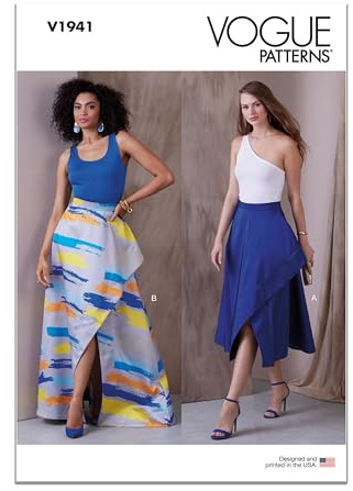 Vogue Patterns V1941B5 Misses' Skirts B5(8-10-12-14-16)