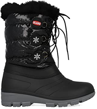 Olang Snowboots OL Patty Ice Nero-81 Zwart-37/38
