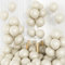 60 Stück Luftballons Sandweiß 12 Zoll Matt Creme Weiß Latex Luftballons Retro Beige Nude Cream Weiss Helium Partyballon für Babyparty Hochzeitstag Verlobung Brautparty Geburtstag Party Dekorationen