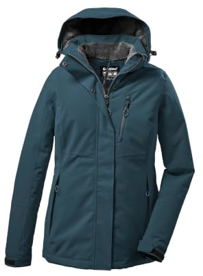 Killtec Damen Outdoorjacke Funktionsjacke mit abzippbarer Kapuze KOW 140 WMN Jckt wasserdicht, Winddicht, atmungsaktiv