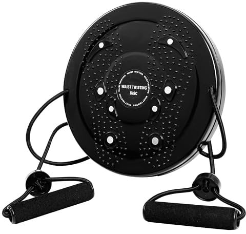 Belle Vous Pedana Vibrante - Waist Whisper - Sport Attrezzi Palestra a Casa - Supporto Girevole Fitness - Disco Rotante per Esercizi