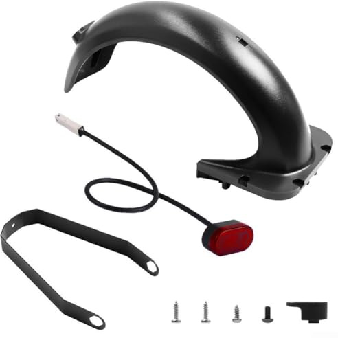 Parafango posteriore per scooter elettrico per staffa parafango con luce freno integrata per Ninebot per Max G30 G30D G30P G30LP G30E accessorio di ricambio